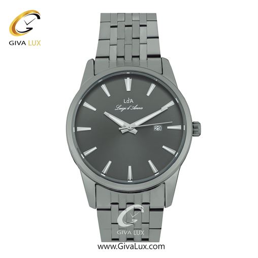 ساعت مچی اورجینال مردانه LdA | لوئیجی د آنا | Luigi d'Ana تیتانیوم | تیتانیوم(زغالی)| دودی|تیتانیوم| کد رفرنس 2482